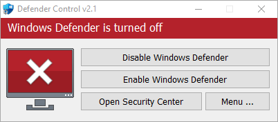 RDP Disable Defender Tool